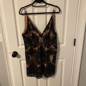 Free People night shimmers dress